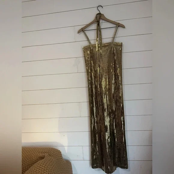 Free people Nigel Preston Sue Ellen Gown NWOT - Picture 3 of 11